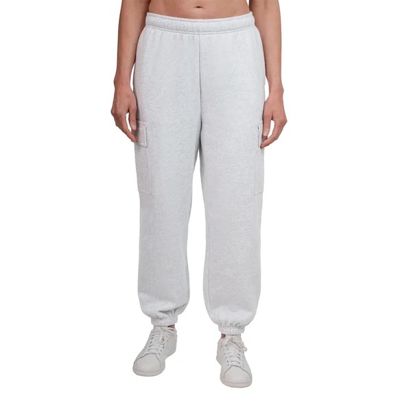 Tuff Athletics Women’s Cargo Joggers NWOT Light Grey Soft Lounge Pants Size M - Picture 14 of 16